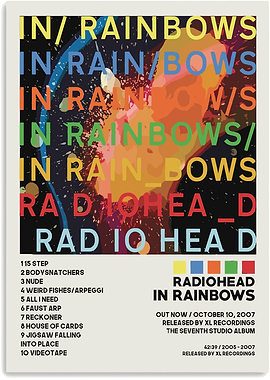 Radiohead - In Rainbows Album Art