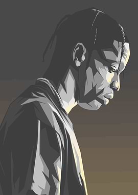 Travis Scott Portrait