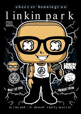 Chester Bennington Linkin Park Cartoon