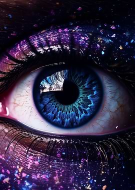 Cosmic Eye Close-Up