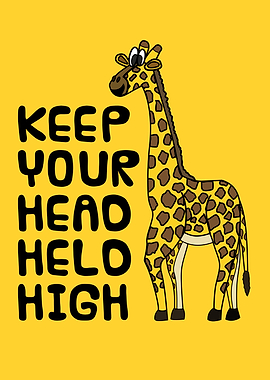 Keep Your Head Held High, Giraffe Funny, Back To School Teacher