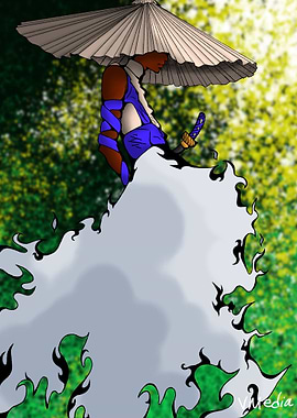 Man Hidden In The Mist