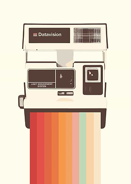 Camera with Rainbow Film