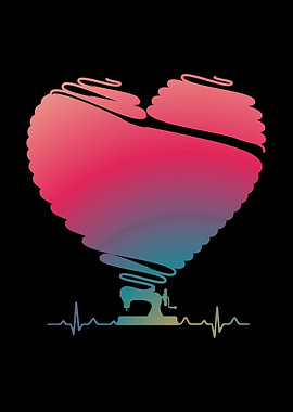 Sewing Machine Heartbeat