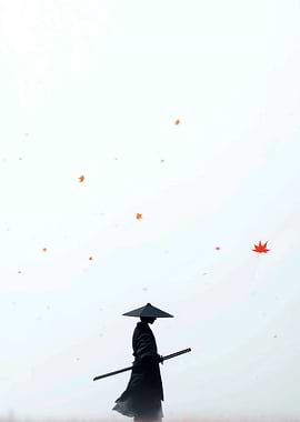 Samurai in Autumn