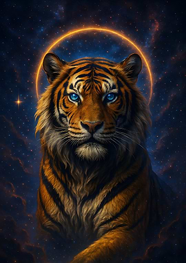 Celestial Tiger Portrait