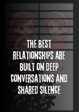 Relationships: Deep Conversations and Shared Silence