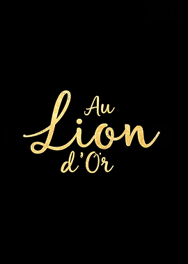 Au Lion d'Or Text Art