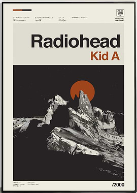 Radiohead Kid A Album Cover Art