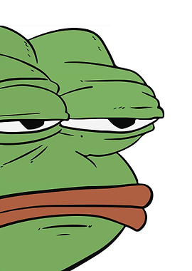 Pepe the Frog Disappointed Expression