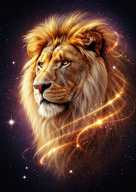 Celestial Lion Portrait