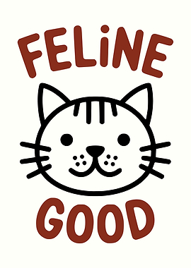 Feline Good Cat Cartoon