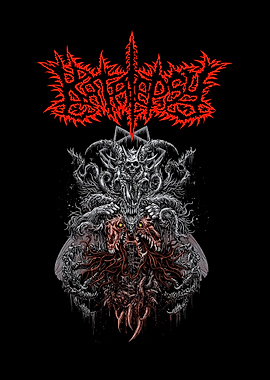Brutal Death Metal Artwork