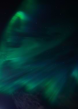 Aurora Borealis Night Sky