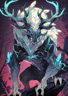 Fantasy Creature Antlers