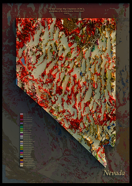 Nevada Geological Map