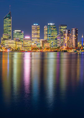 Perth Skyline at Night