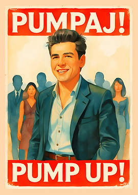 Pump Up! PUMPAJ! Motivational Poster