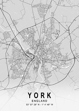 York Light City Map