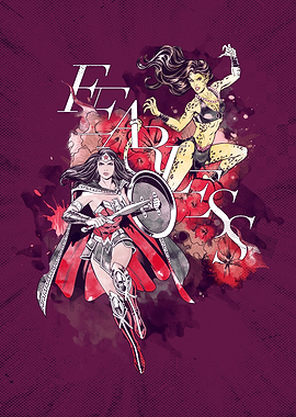 DC: Fearless Wonder Woman and Cheetah