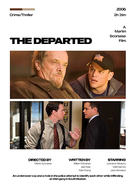 The Departed movie poster