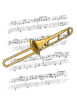 Trombone Music Notation