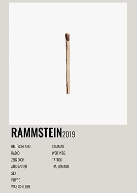 Rammstein 2019 Album Cover