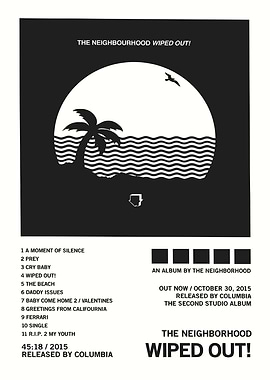The Neighbourhood - Wiped Out! Album Art