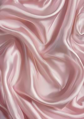 Pink Satin Fabric Texture