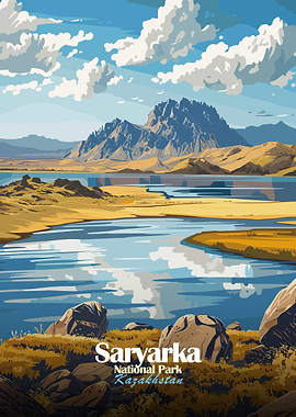 Saryarka National Park, Kazakhstan
