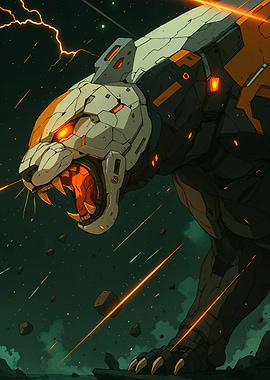 Cybernetic Tiger Roar