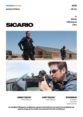 Sicario Movie Poster