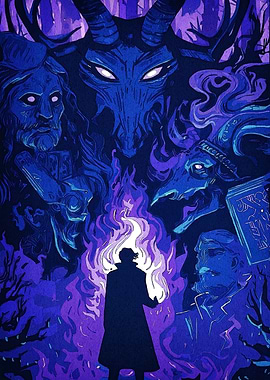 Occult Ritual Dark Forest