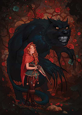 Blood Red Riding Hood - Dark Fairy Tale