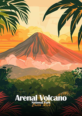 Arenal Volcano National Park Costa Rica