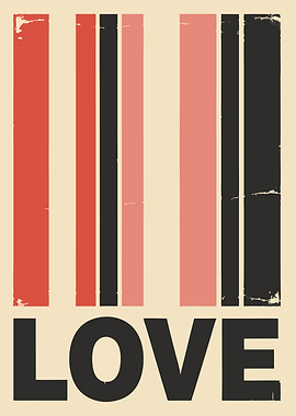 Retro Love Stripes