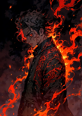 Flame Demonic Warrior