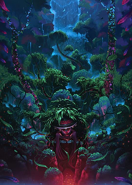 Zen Meditation Forest - Storybook Fantasy