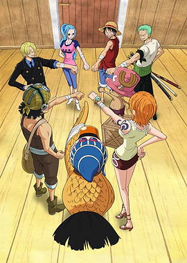 Alabasta Straw Hats, Vivi and Karoo mark of friendship