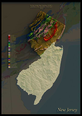 New Jersey Geological Map