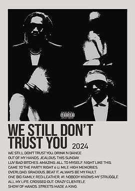 We Still Don't Trust You Album