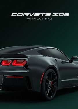 Corvette Z06 with Z07 Package