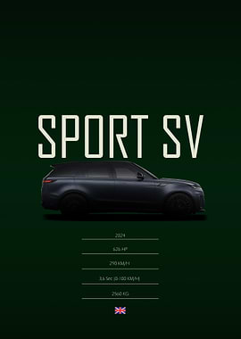 2024 Land Rover Range Rover Sport SV