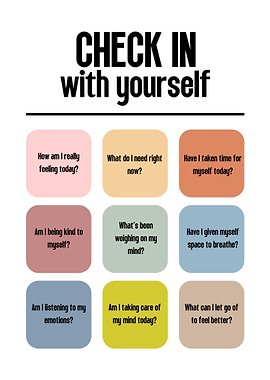 Check In With Yourself Reminder