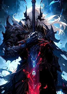 Dark Knight with Sword