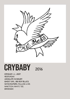 LIL PEEP Crybaby Album Cover Art