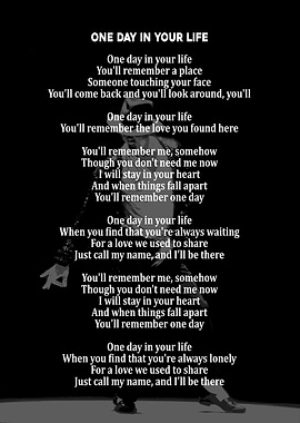 Michael Jackson One Day in Your Life Lyrics