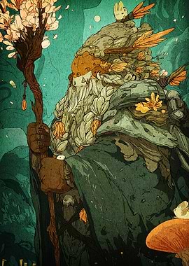 Forest Guardian Staff