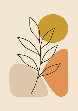 Minimalist Botanical Art