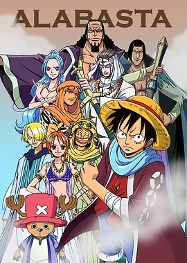 Alabasta Straw Hats and Nefertari Royal Family